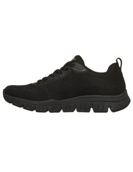 Zapatillas skechers bobs b lite negro de mujer.