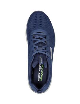 Zapatillas skechers summits torre azul de hombre.