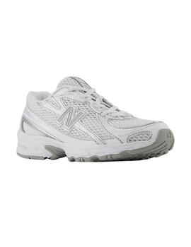 Zapatillas new balance pz740wm blanco plata de niño.