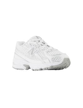 Zapatilas new balance iz740wm blanco plata de bebé.