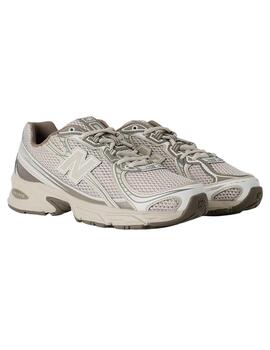 Zapatillas new balance u740as2 beige marrón de mujer.