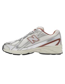 Zapatillas new balance u7403sb blanco teja de mujer.