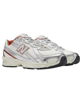 Zapatillas new balance u7403sb blanco teja de mujer.