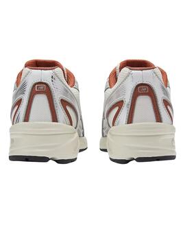 Zapatillas new balance u7403sb blanco teja de mujer.