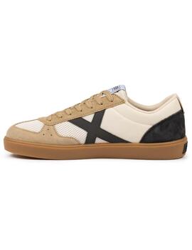 Zapatillas munich break 49 blanco beige de hombre.
