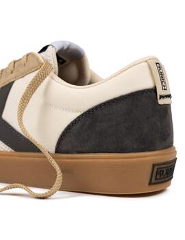 Zapatillas munich break 49 blanco beige de hombre.