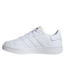 Zapatillas de Niño ADIDAS TEAN COURT C BLANCO