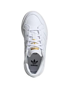 Zapatillas de Niño ADIDAS TEAN COURT C BLANCO