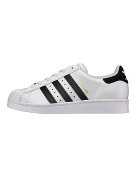 Zapatillas de Niños Adidas SUPERSTAR J BLANCO NEGRO