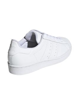 Zapatillas de Chica Adidas SUPERSTAR J BLANCO