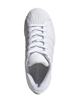 Zapatillas de Chica Adidas SUPERSTAR J BLANCO