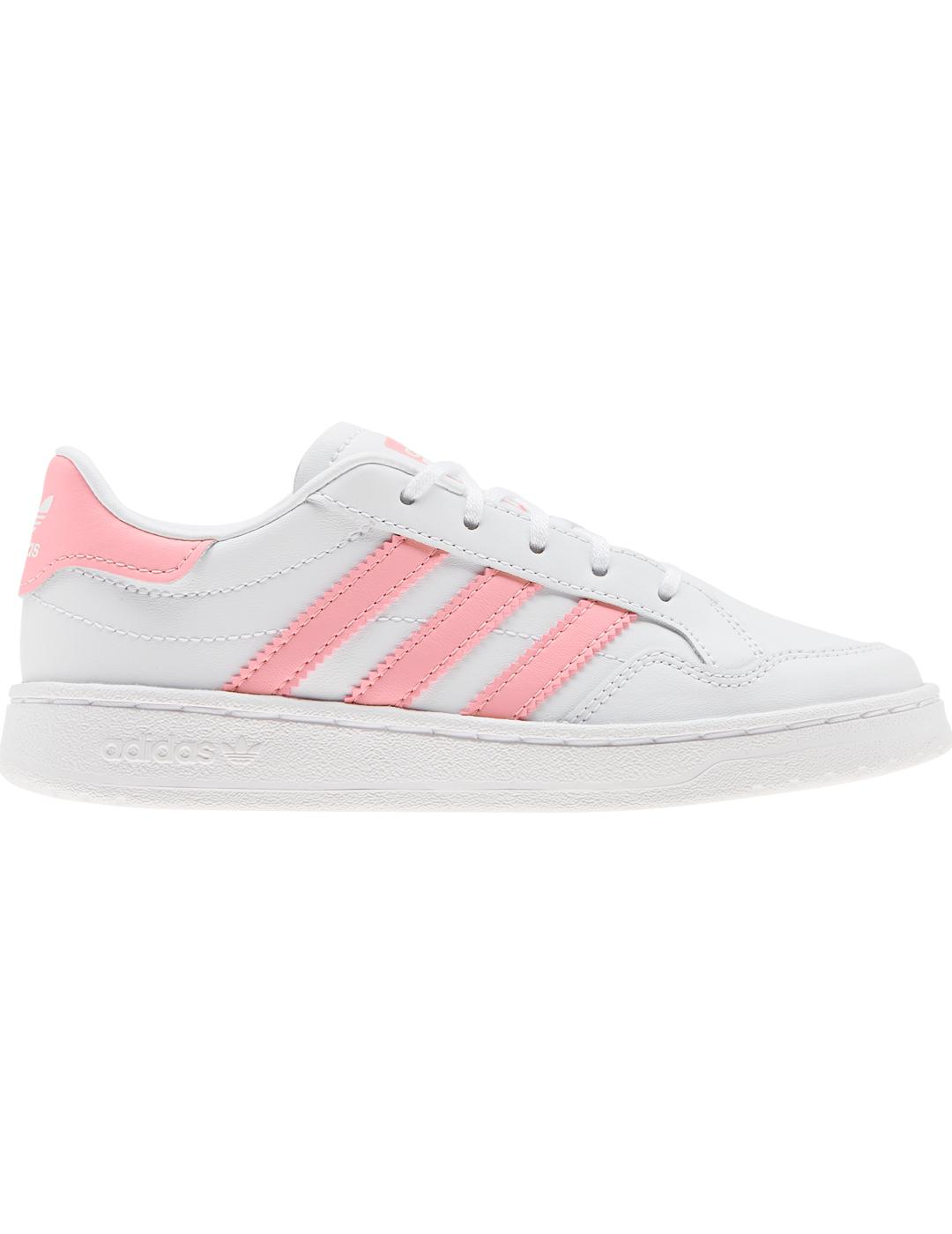 Zapatillas Adidas TEAM COURT C BLANCO ROSA