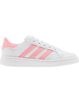 Zapatillas Adidas TEAM COURT C BLANCO ROSA