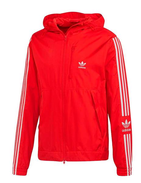 No quiero hostilidad Sastre Cortavientos de Hombre Adidas LOCK UP WB ROJO