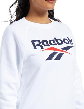 Sudadera Reebok de mujer CL F VECTOR CREW BLANCO