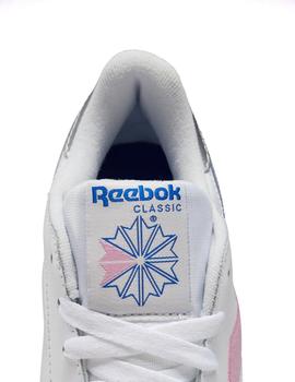 Zapatilla para mujer Reebok CL LTHR BLANCO AZUL ROSA