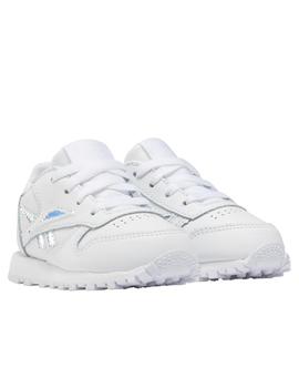 Zapatilla de niña Reebok CLASSIC LEATHER I BLANCO MULTICOLOR