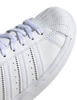 Zapatilla para niño Adidas Superstar C blanco