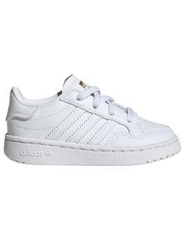 Zapatilla de niño Adidas Team Court el i blanco