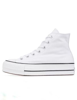 Zapatilla All star plataforma hi blanco de chica