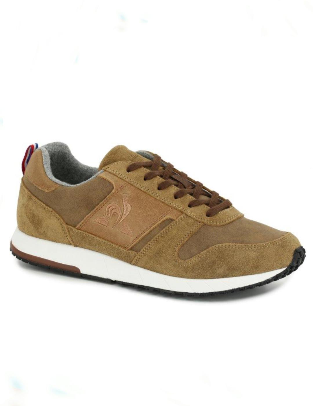 Zapatilla le coq sportif Jazy classic hiver marron de hombre