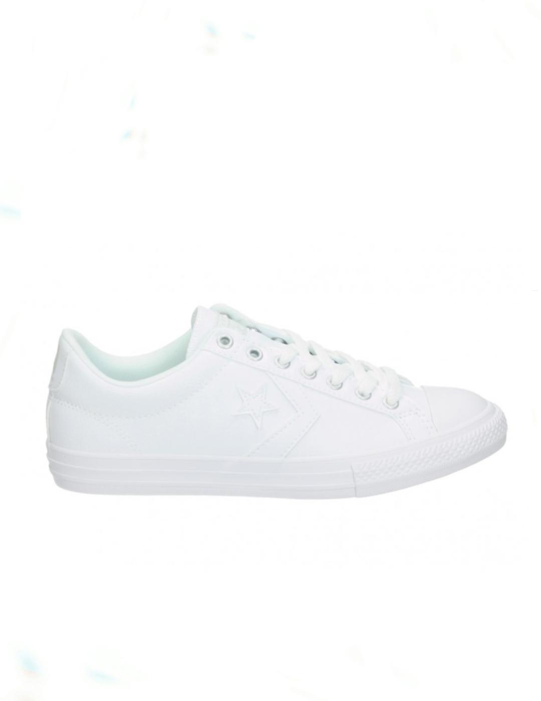 Zapatilla converse star player ev ox blanco de niño