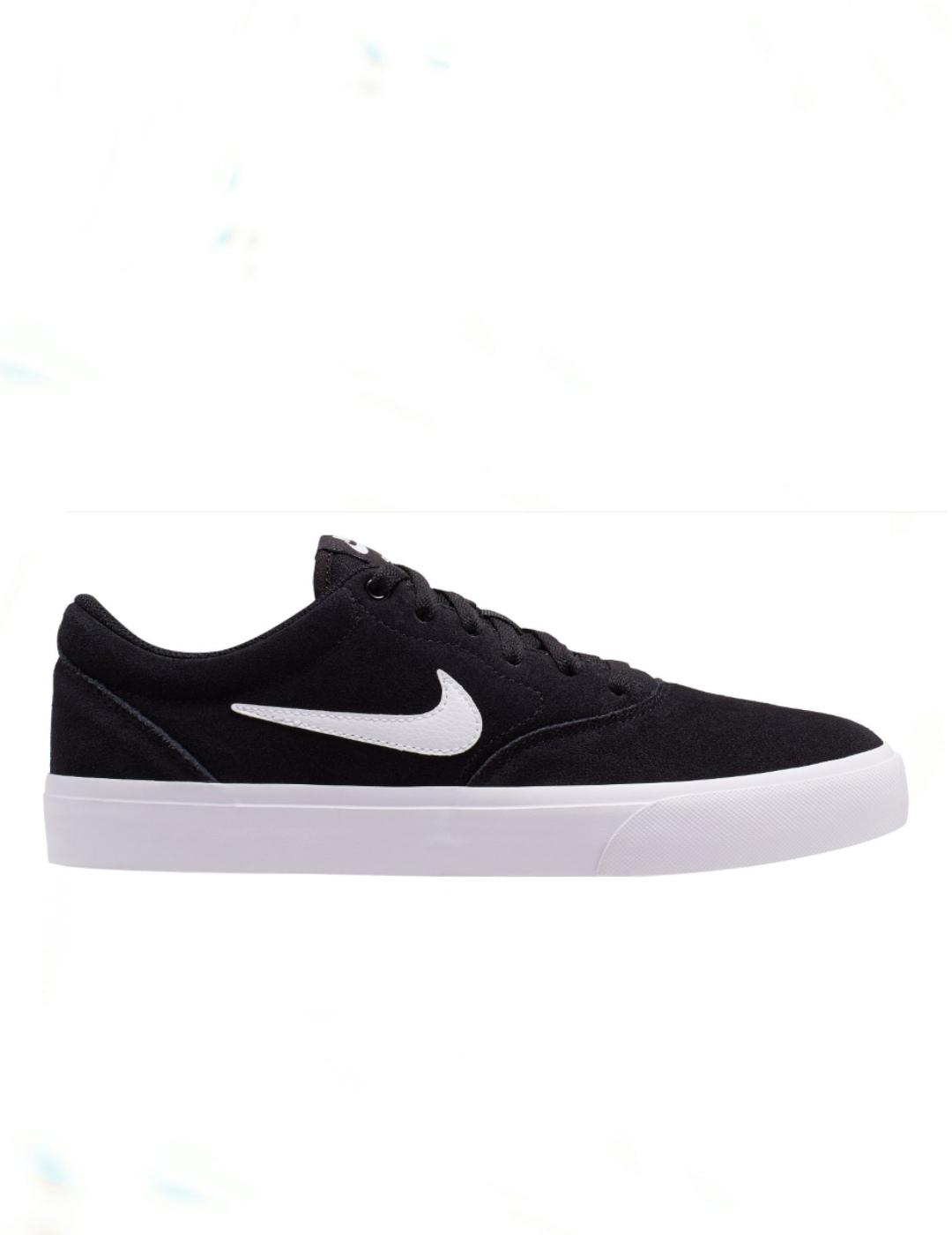 Zapatilla Nike sb charge suede negro de hombre