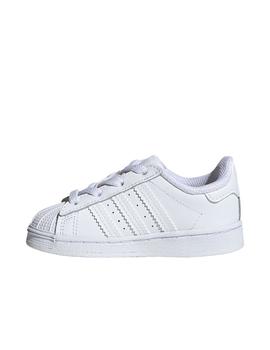 Zapatillas Adidas superstar blanco de niño