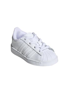 Zapatillas Adidas superstar blanco de niño