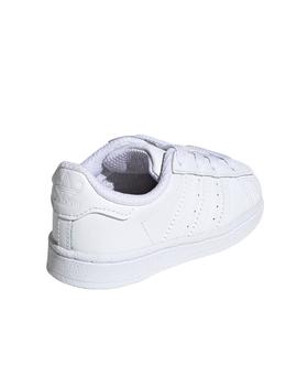 Zapatillas Adidas superstar blanco de niño