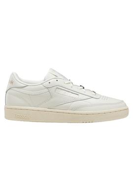 Zapatilla Reebok club c 85 blanco roto de muijer