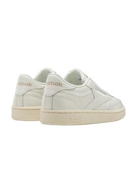 Zapatilla Reebok club c 85 blanco roto de muijer