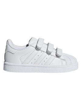Zapatillas de niño Adidas Superstar Blanco