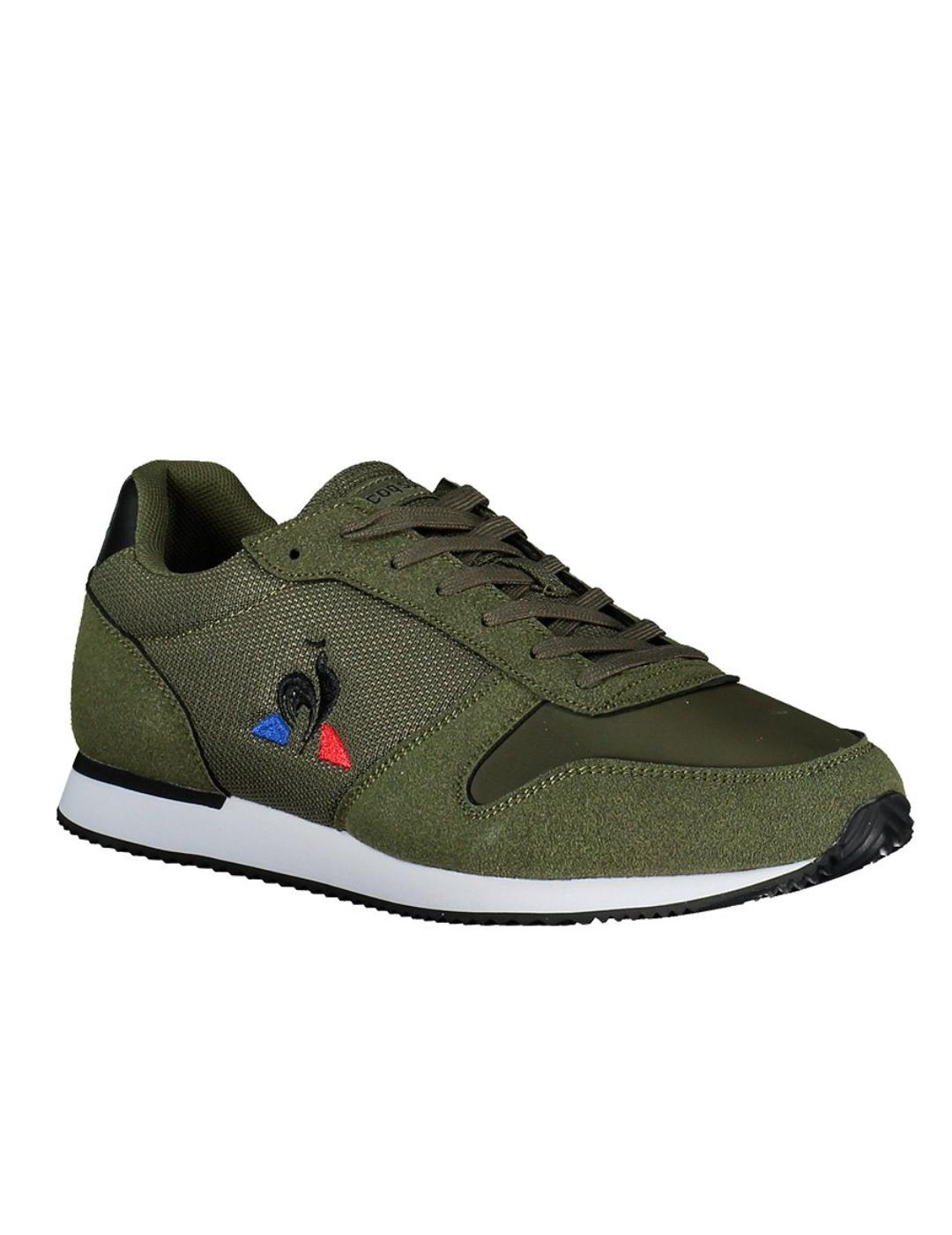 Zapatilla le coq sportif matrix verde de hombre.