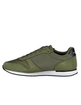 Zapatilla le coq sportif matrix verde de hombre.