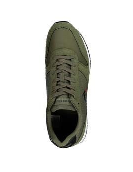 Zapatilla le coq sportif matrix verde de hombre.