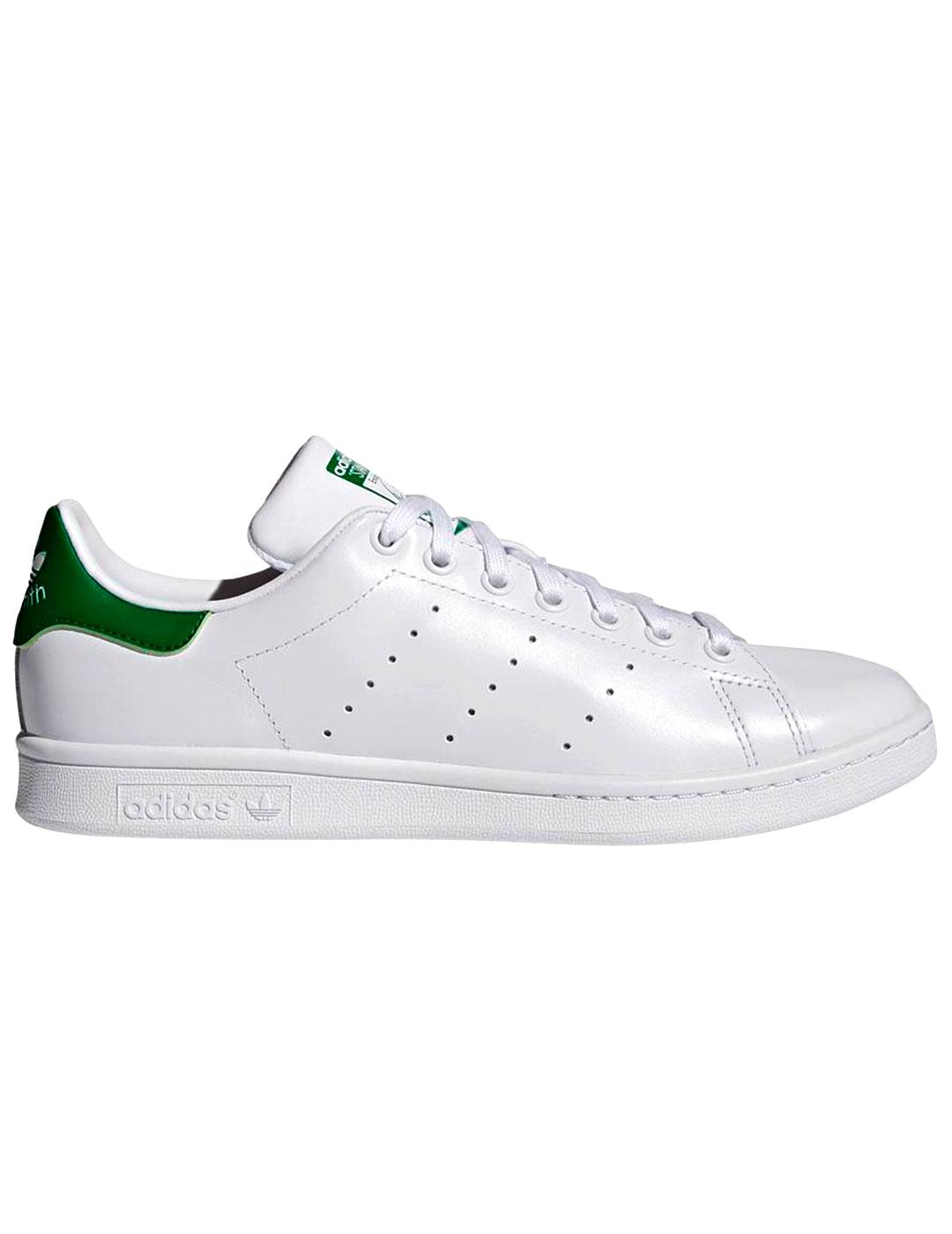 Zapatillas Unisex Adidas Stan Smith Blanco/Verde