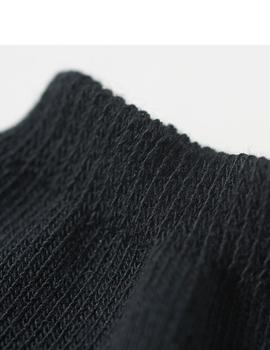 calcetines adidas tobilleros trefoil negro unisex