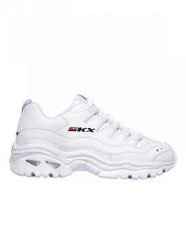 Zapatillas Skechers energy time blanco de mujer.