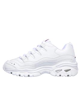 Zapatillas Skechers energy time blanco de mujer.