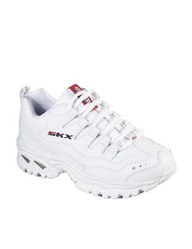 Zapatillas Skechers energy time blanco de mujer.