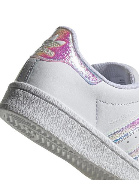 Elucidación Ceder el paso Impuro Zapatilla superstar cf c brillo multicolor de niña.