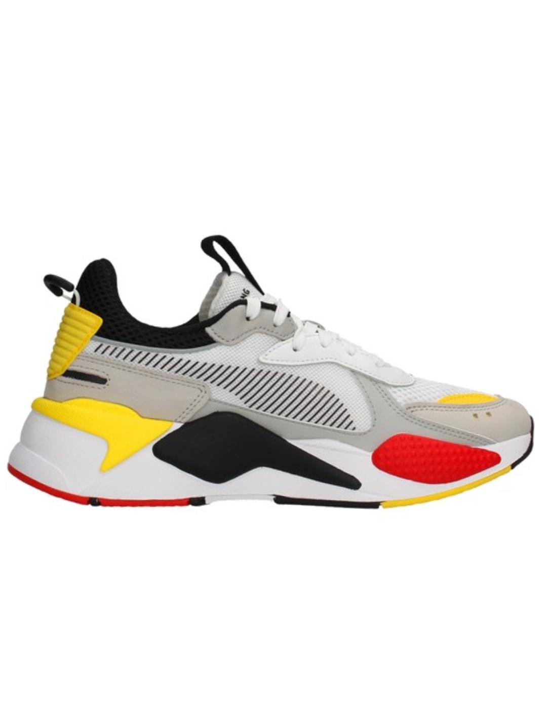 Zapatillas puma rs-x toys blanco negro de hombre.