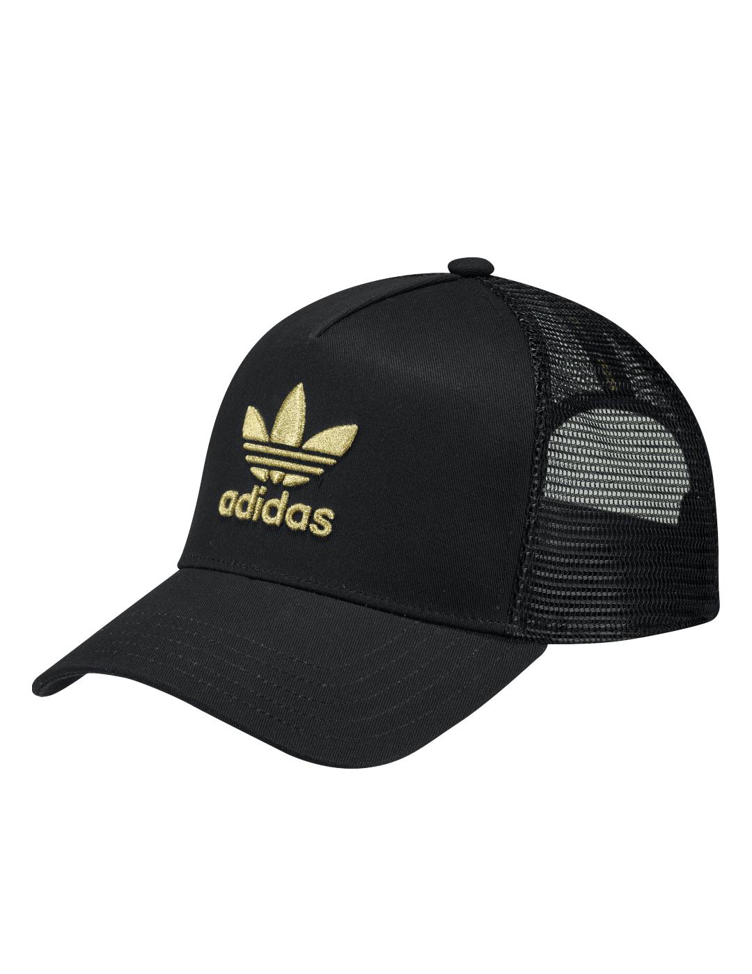 vocal vídeo Abolido gorra adidas ac gold trucker negro oro unisex