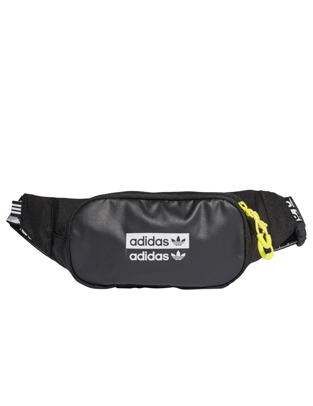 riñonera adidas ryv waistbag negro unisex.