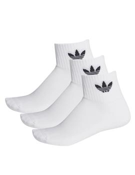 calcetines clásicos adidas mid cut unisex