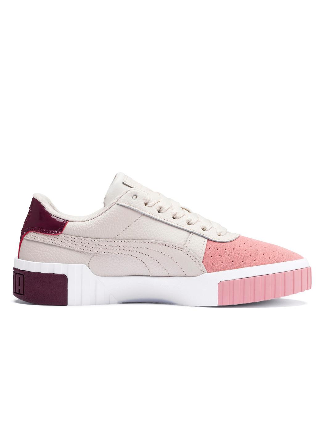 Zapatillas de Mujer PUMA CALI REMIX WNS BEIGE/ROSA