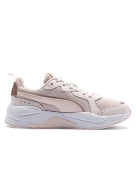 Zapatilla puma X-ray metallic rosa de mujer