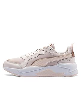 Zapatilla puma X-ray metallic rosa de mujer