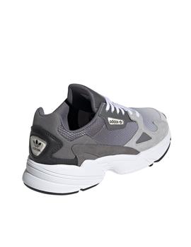 Zapatilla adidas Falcon w gris de mujer.